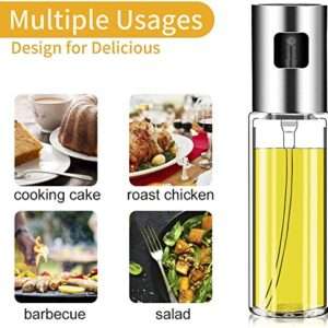 Olive Oil Sprayer, Oil Dispenser Mister for Cook Refillable Oil Vinegar Dispenser