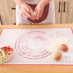 Silicone Pastry Mat with Measurements, Non-Stick Dough mat Pastry Mat Extra Large