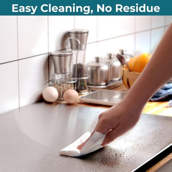 42 cm x 32 CM Medium Stainless Steel Kitchen Counter Top/Platform Chopping Board,Worktop Cutting & Chopping, with Lip Bend and