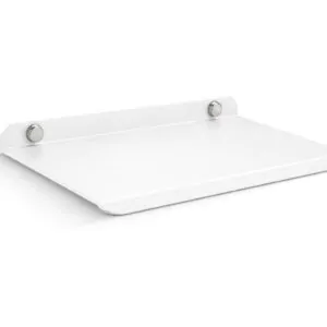 9 Inch WHITE Wall Shelf , Metal Floating Shelf for Wall, Wall Mounted Shelves, Modern Wall Shelf for Bedroom & Living Room (22.86 CM Long x 12.7 CM deep)