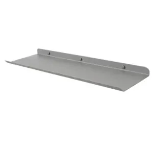 24 Inch GREY Wall Shelf , Metal Floating Shelf for Wall, Wall Mounted Shelves, Modern Wall Shelf for Bedroom & Living Room (60.96 CM Long x 12.7 CM deep)