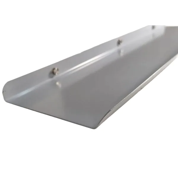 24 Inch GREY Wall Shelf , Metal Floating Shelf for Wall, Wall Mounted Shelves, Modern Wall Shelf for Bedroom & Living Room (60.96 CM Long x 12.7 CM deep)