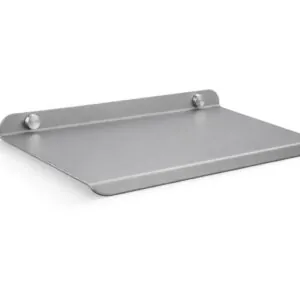 9 Inch Black Wall Shelf , Metal Floating Shelf for Wall, Wall Mounted Shelves, Modern Wall Shelf for Bedroom & Living Room (22.86 CM Long x 12.7 CM deep)