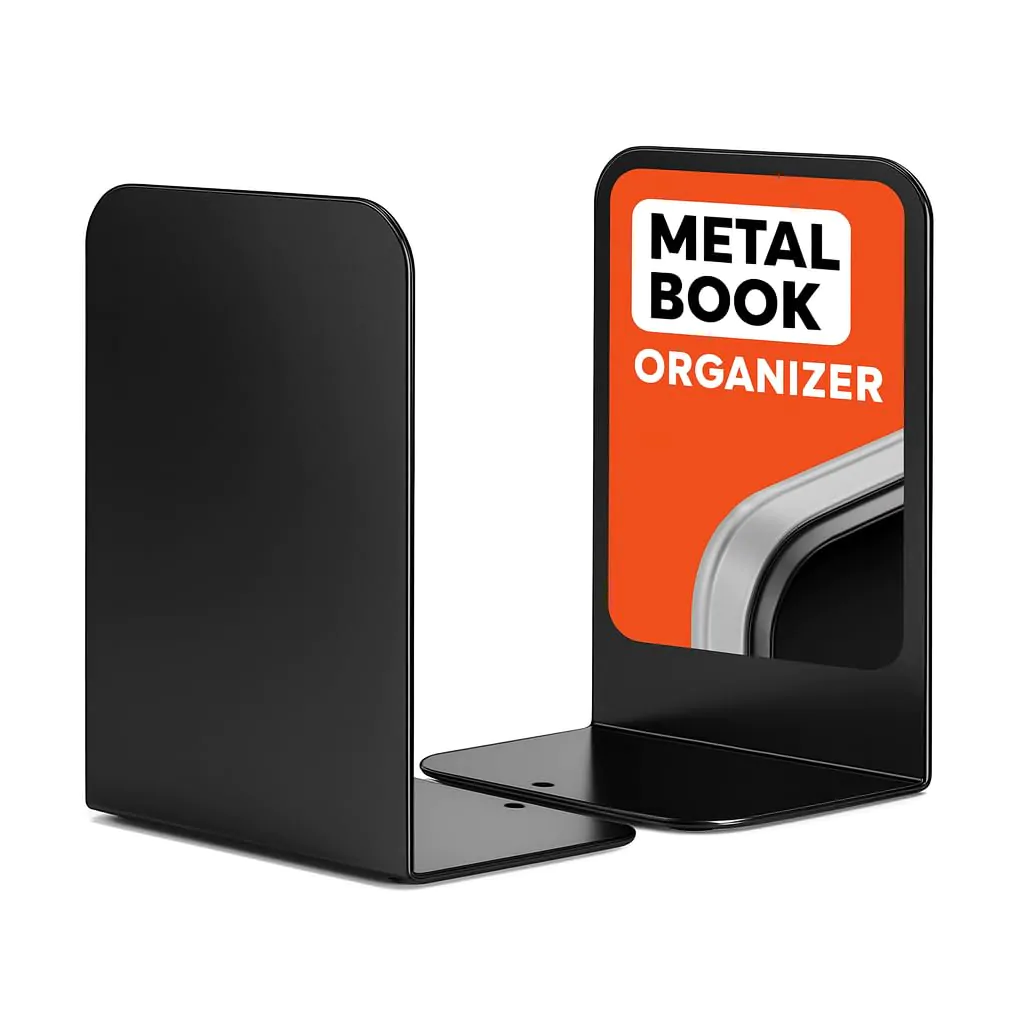 Book Stand & Organizer Set | Book End, 1 Pair