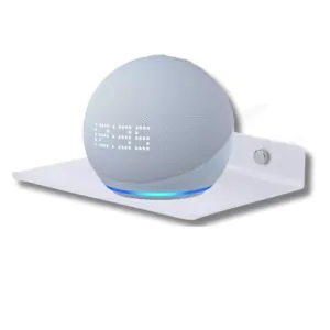 6 Inch WHITE Wall Shelf , Metal Floating Shelf for Wall, Wall Mounted Shelves, Modern Wall Shelf for Bedroom & Living Room (`15.24 CM Long x 12.7 CM deep)